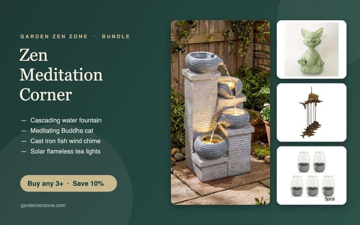 Zen Meditation Corner Bundle