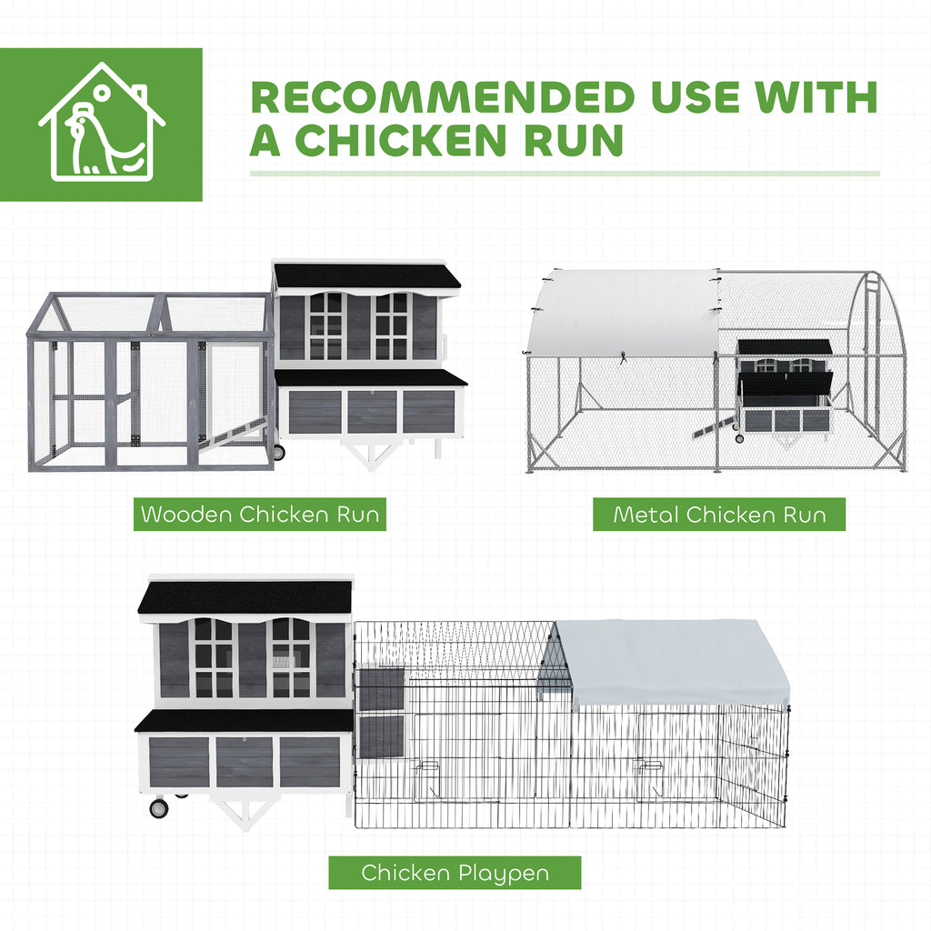 43" Chicken Tractor Coop on Wheels – view 8