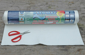 Rain-Mat Water-Holding Planter Mat Roll – 22" x 16 ft, Made in England