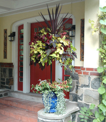 Pamela Crawford Basket Column Kit – 41" Two-Tier Planter for Small Pots, Basket Included – photo 2