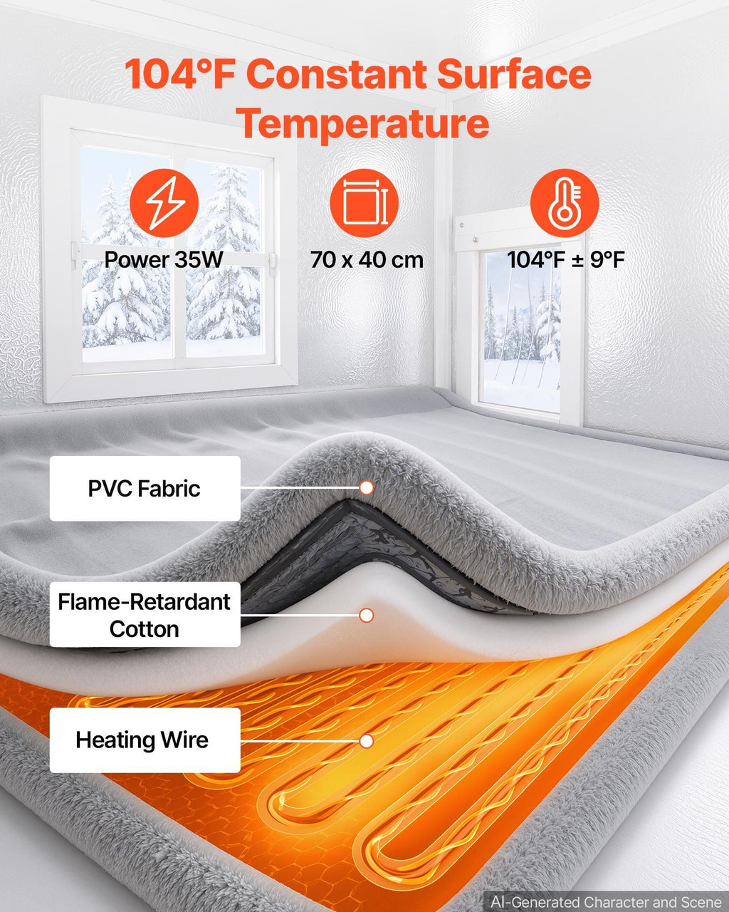 Heated Outdoor Cat House for 1–3 Cats – view 4