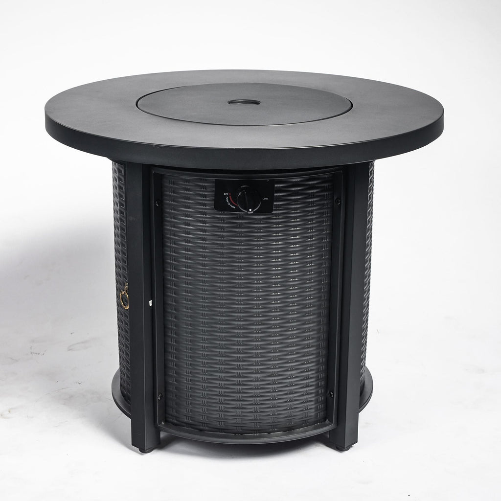 30" Round Propane Fire Pit Table – 40,000 BTU – view 6