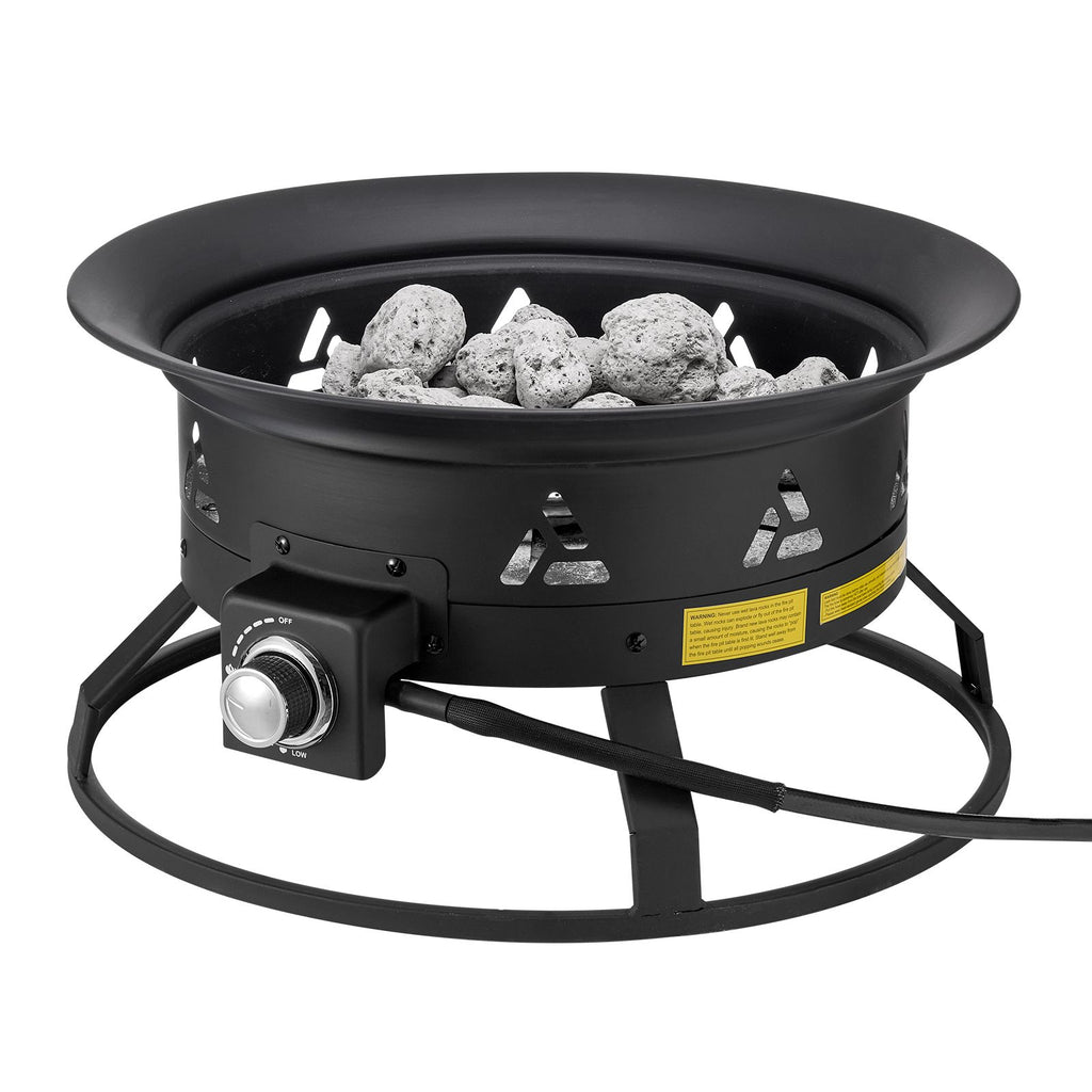 Portable Propane Fire Pit – 24 in, 58,000 BTU – view 12