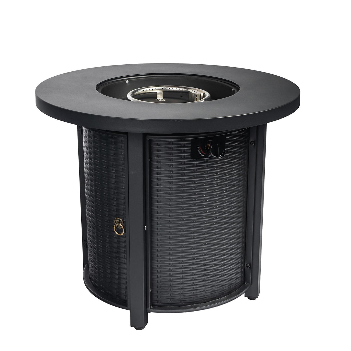 30" Round Propane Fire Pit Table – 40,000 BTU – view 4