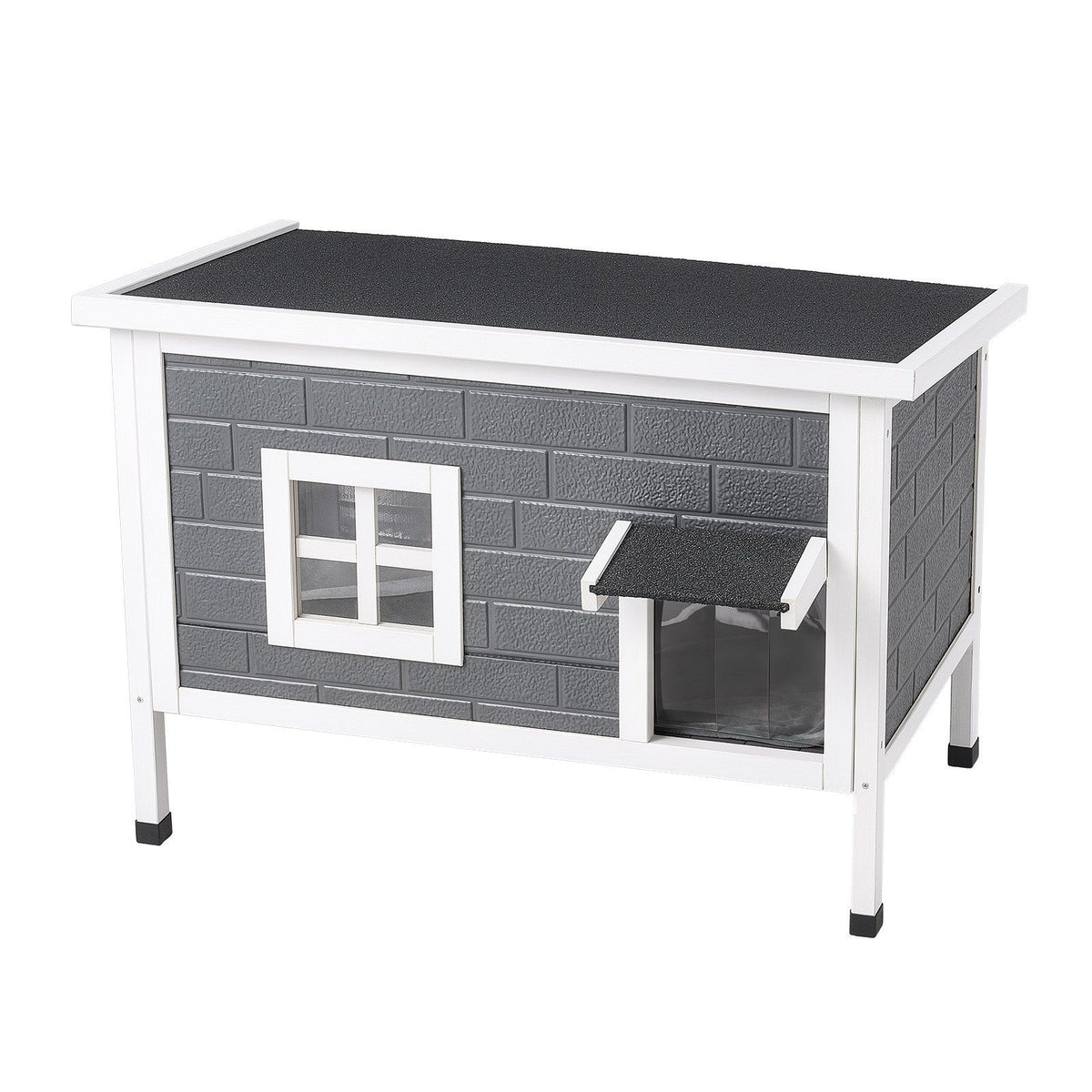Heated Outdoor Cat House for 1–3 Cats – view 10