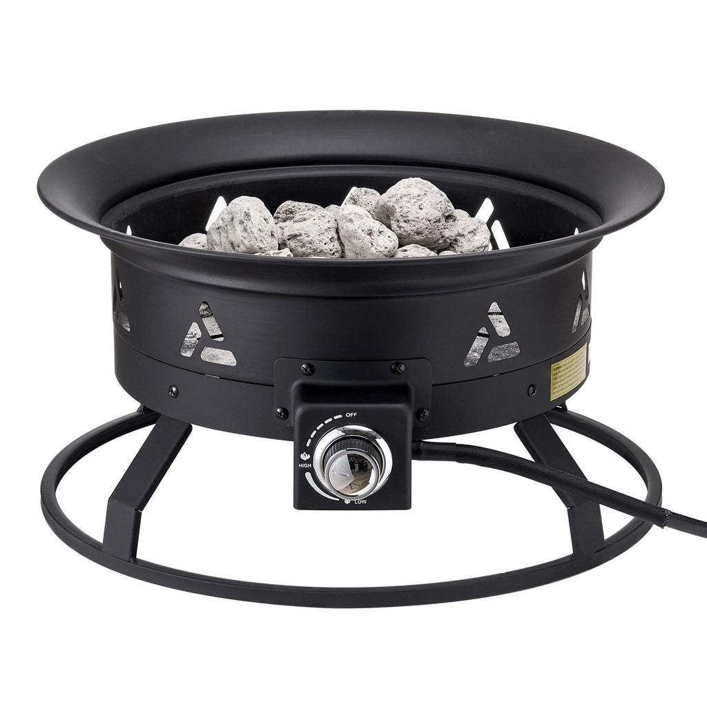 Portable Propane Fire Pit – 24 in, 58,000 BTU – view 11