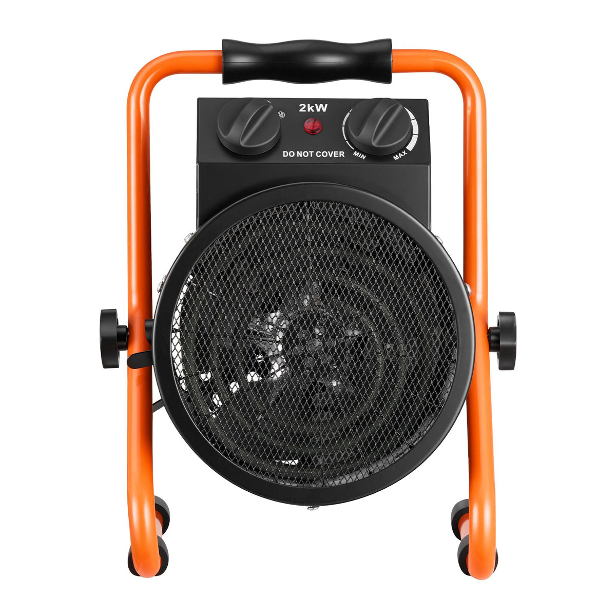 Greenhouse Fan Heater – 1500W, IPX4 Splash-Rated