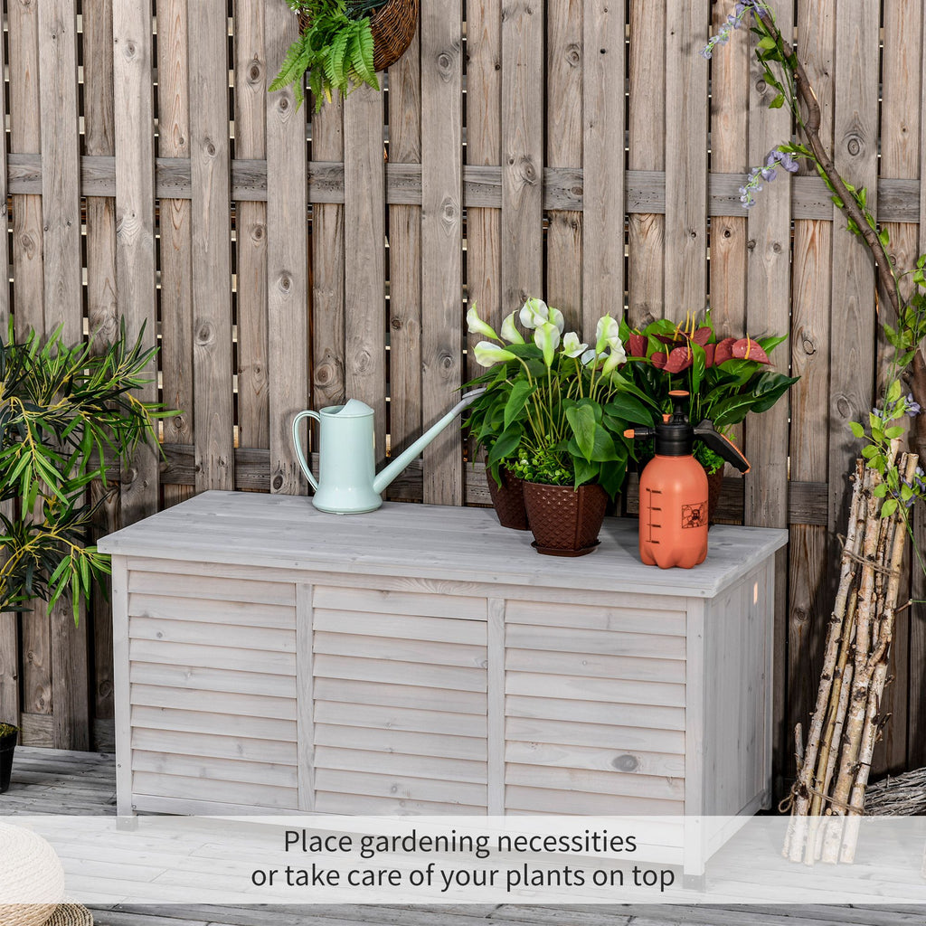 75 Gallon Wooden Deck Storage Box – view 10
