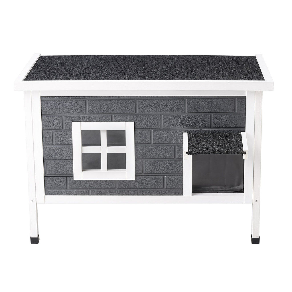 Heated Outdoor Cat House for 1–3 Cats – view 11