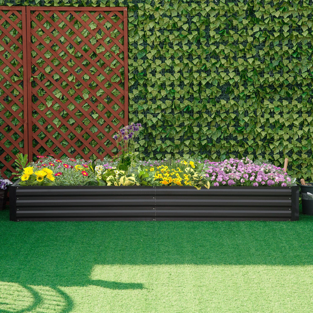 Galvanized Raised Garden Bed – 95 x 36 x 12 in – view 11