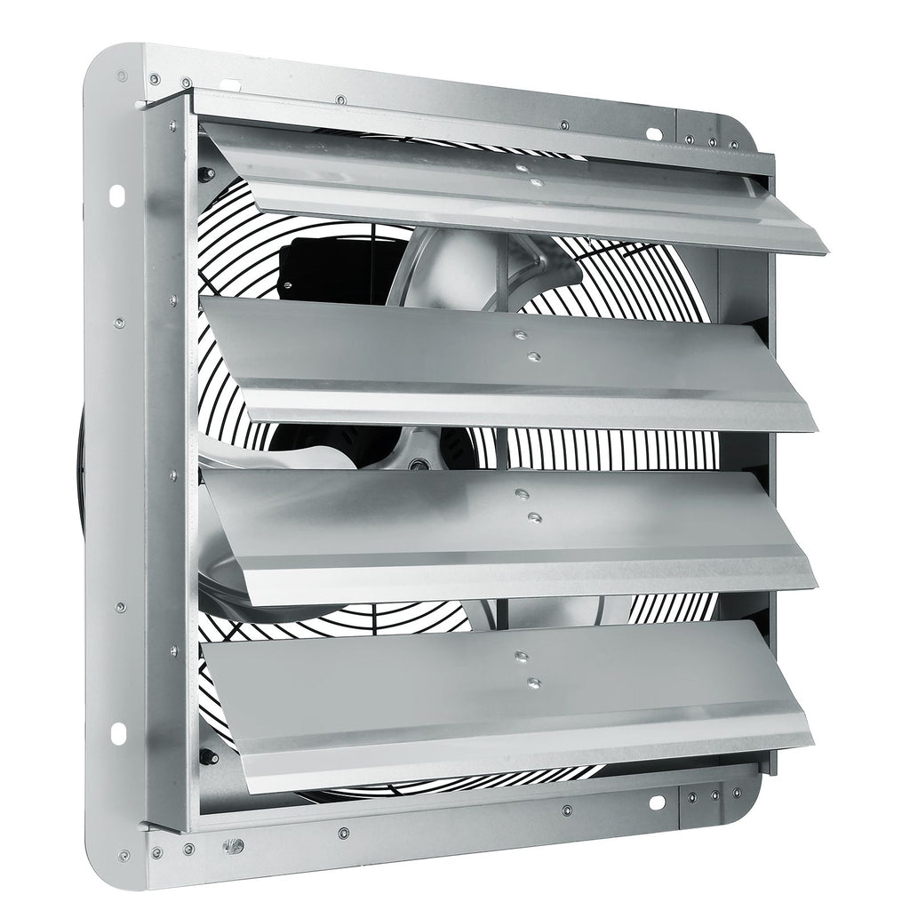 16" Greenhouse Shutter Exhaust Fan – 2000 CFM Wall Mount – photo 8