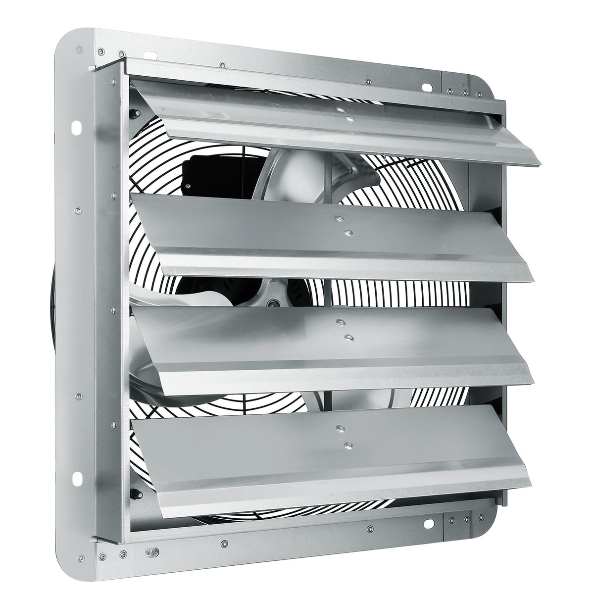 16" Greenhouse Shutter Exhaust Fan – 2000 CFM Wall Mount – photo 8