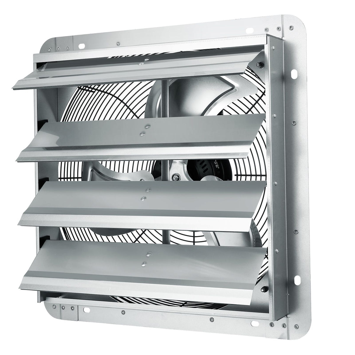 16" Greenhouse Shutter Exhaust Fan – 2000 CFM Wall Mount – photo 7