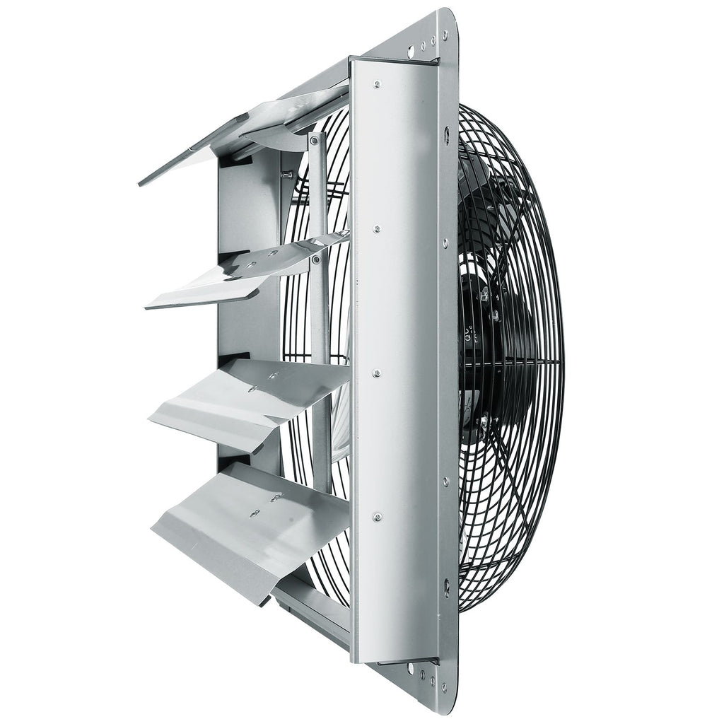 16" Greenhouse Shutter Exhaust Fan – 2000 CFM Wall Mount – photo 2