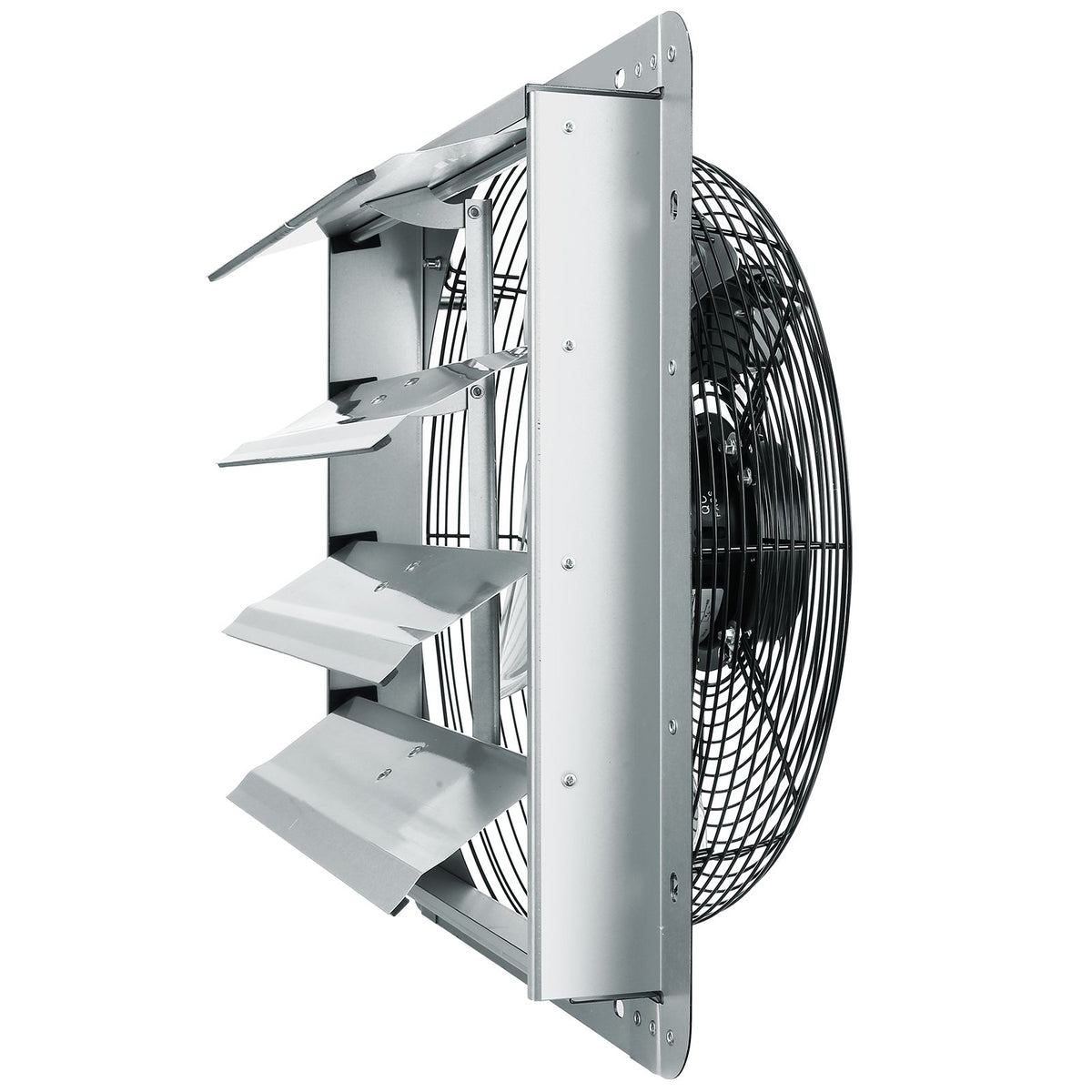 16" Greenhouse Shutter Exhaust Fan – 2000 CFM Wall Mount – photo 2