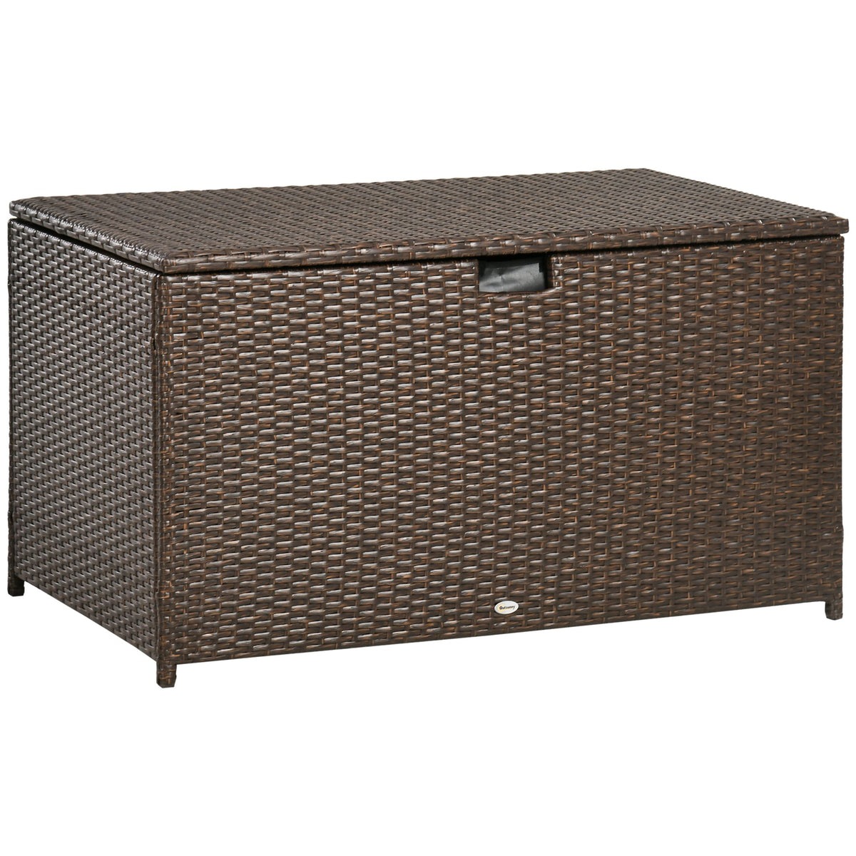 113 Gallon Wicker Deck Box with Liner