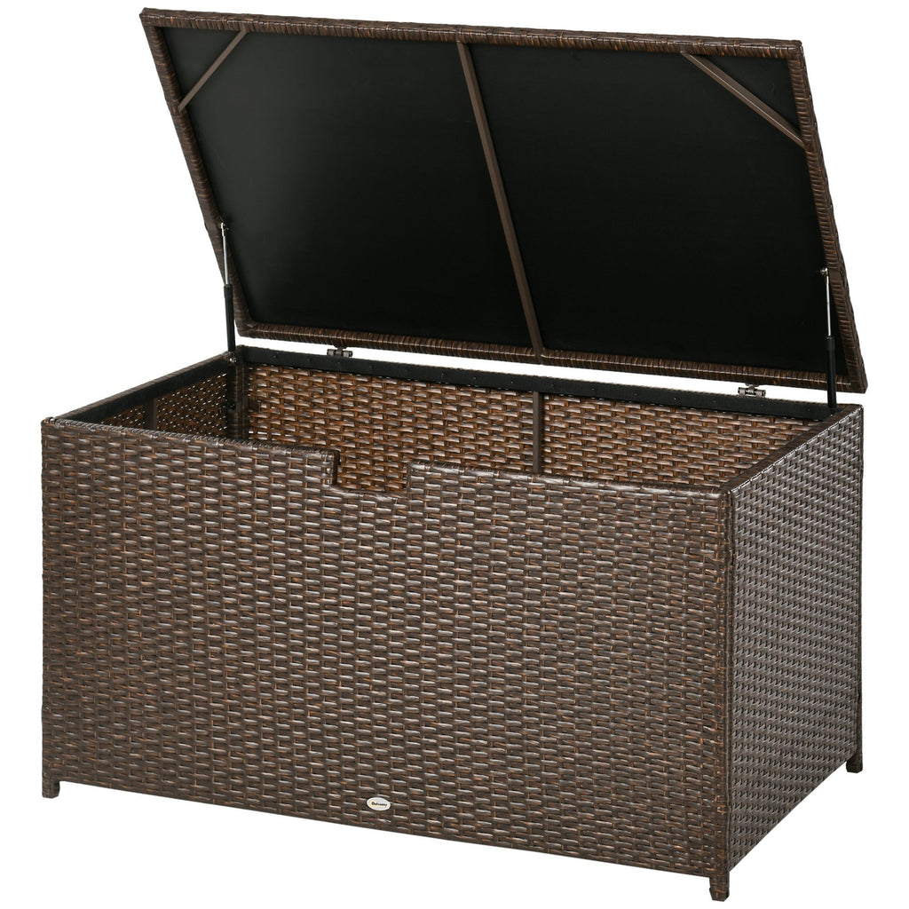 113 Gallon Wicker Deck Box with Liner – view 11