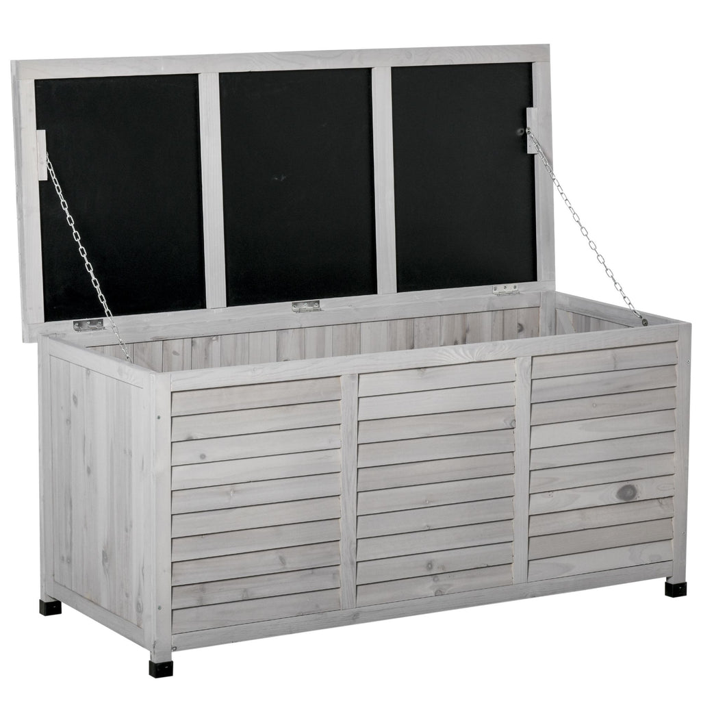 75 Gallon Wooden Deck Storage Box