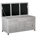 75 Gallon Wooden Deck Storage Box