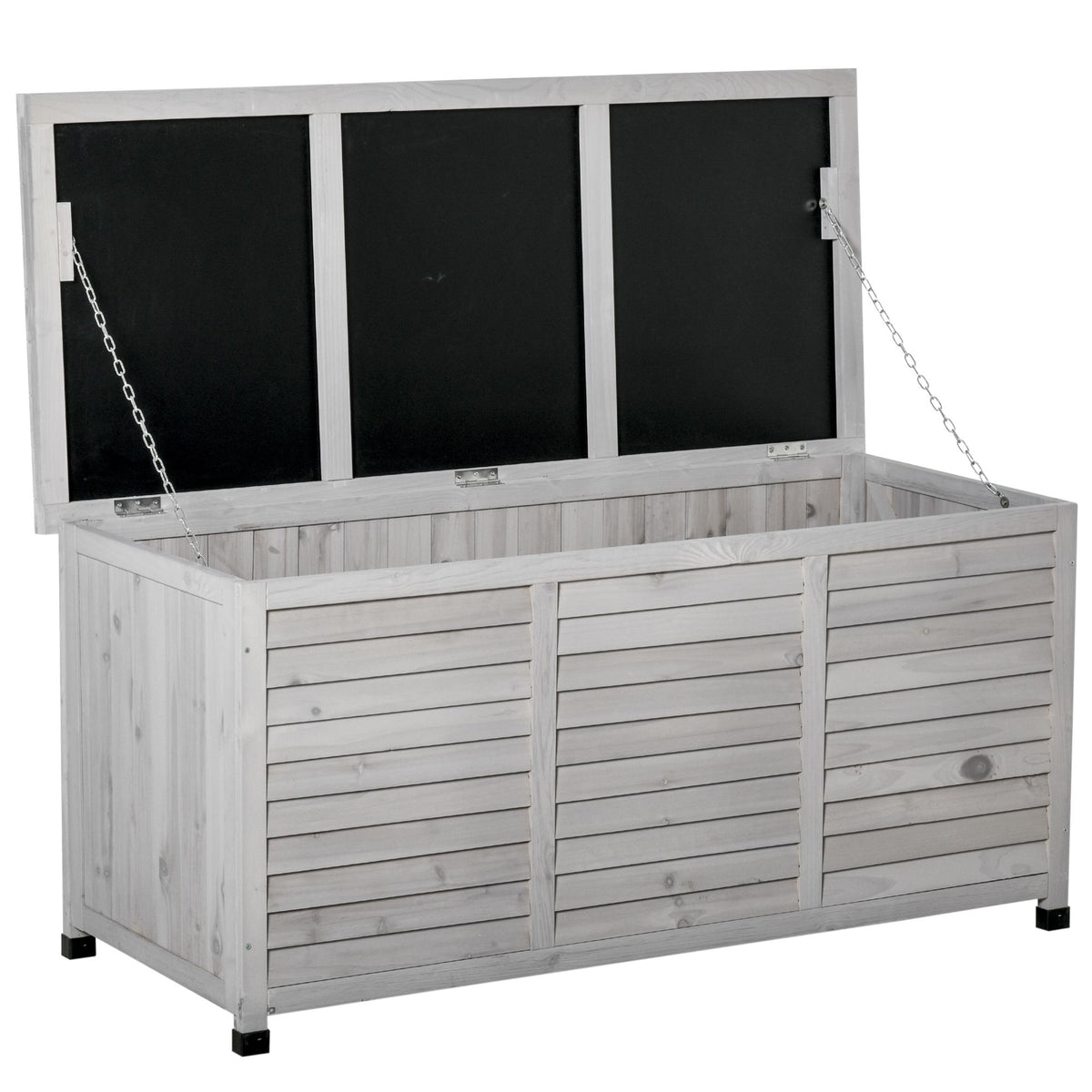 75 Gallon Wooden Deck Storage Box