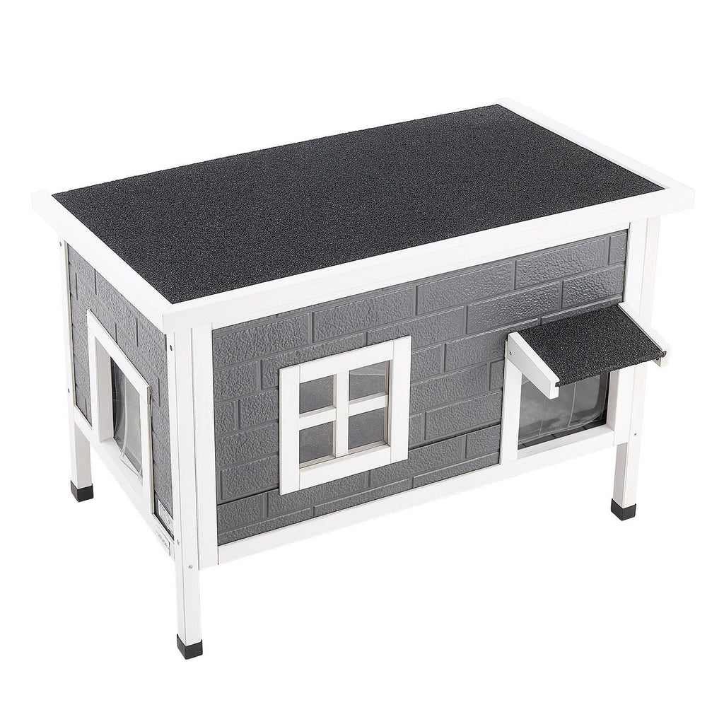Heated Outdoor Cat House for 1–3 Cats – view 9