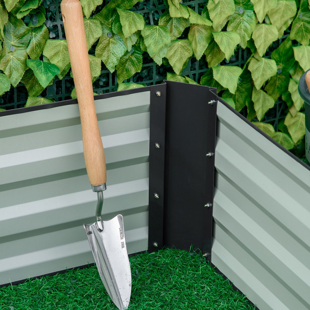 Galvanized Raised Garden Bed – 95 x 36 x 12 in – view 7
