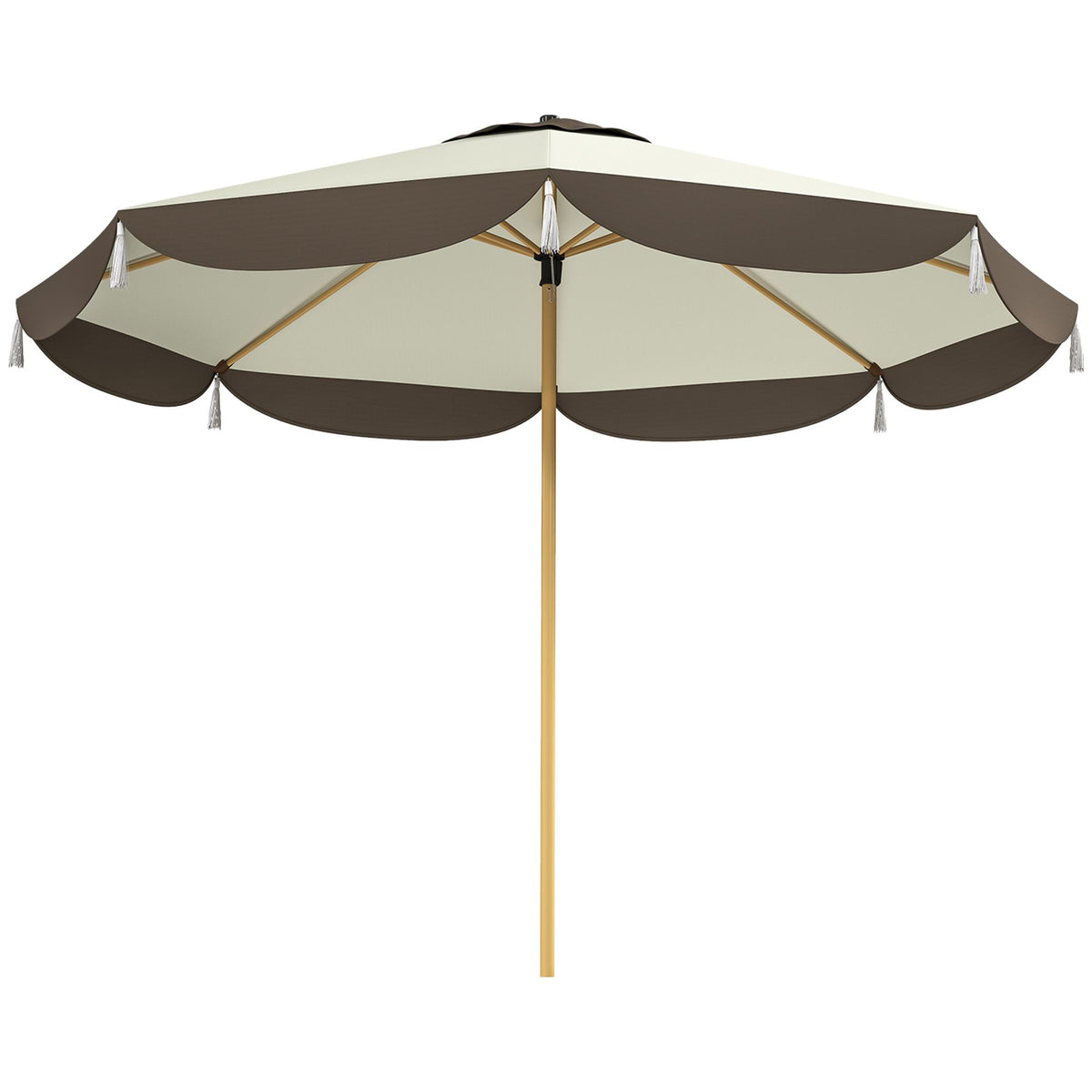 9 ft Patio Market Umbrella – UPF 50+, 8 Ribs