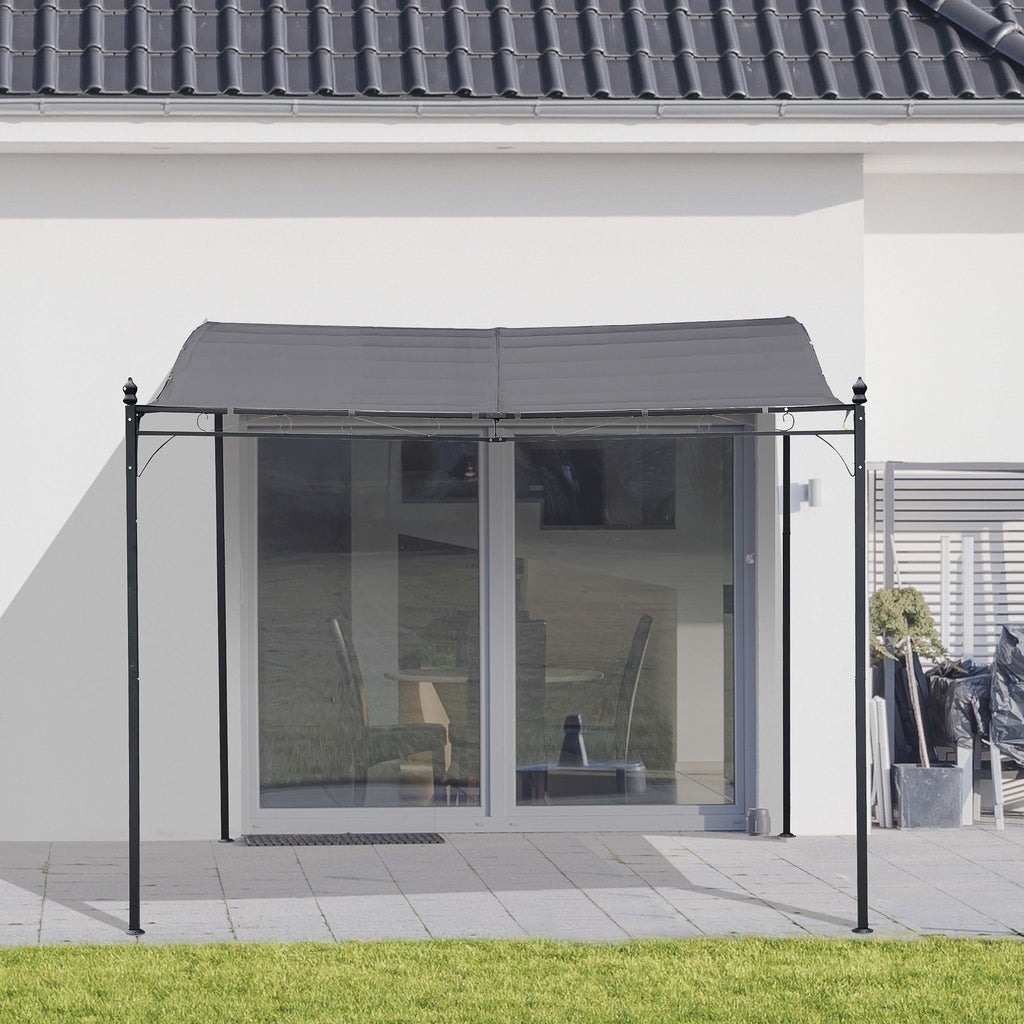 10 x 10 ft Gray Patio Gazebo Canopy – view 2