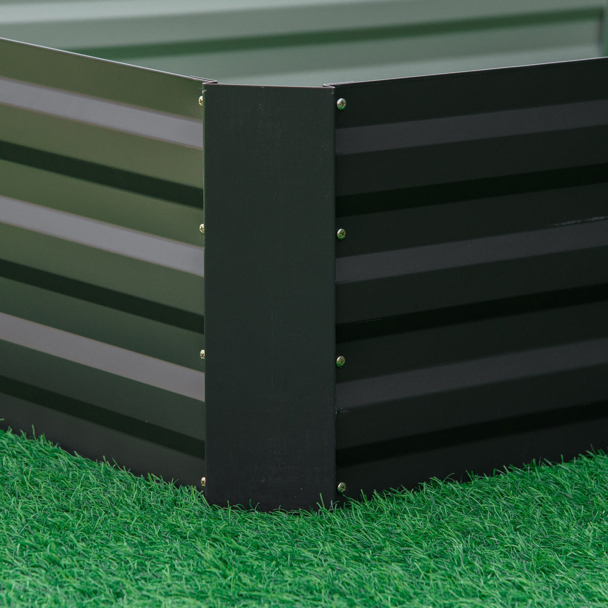 Galvanized Raised Garden Bed – 95 x 36 x 12 in – view 8