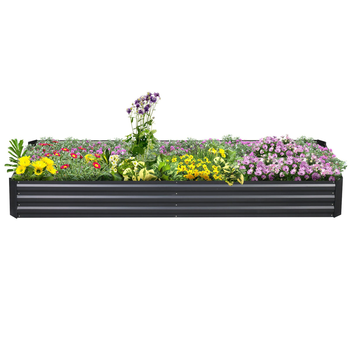 Galvanized Raised Garden Bed – 95 x 36 x 12 in – view 13