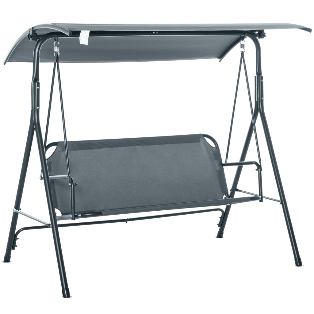 3-Person Porch Swing with Stand – view 11