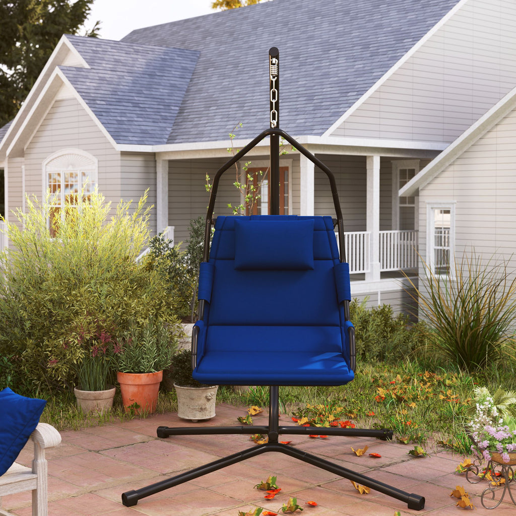 Hammock Chair with Stand & Cushion – view 10
