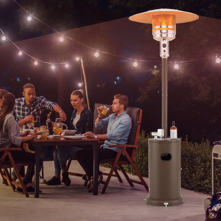 50,000 BTU Propane Patio Heater with Drink Table – view 13