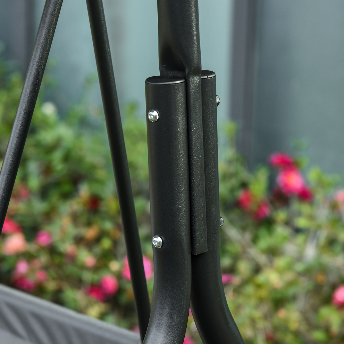 3-Person Porch Swing with Stand – view 8