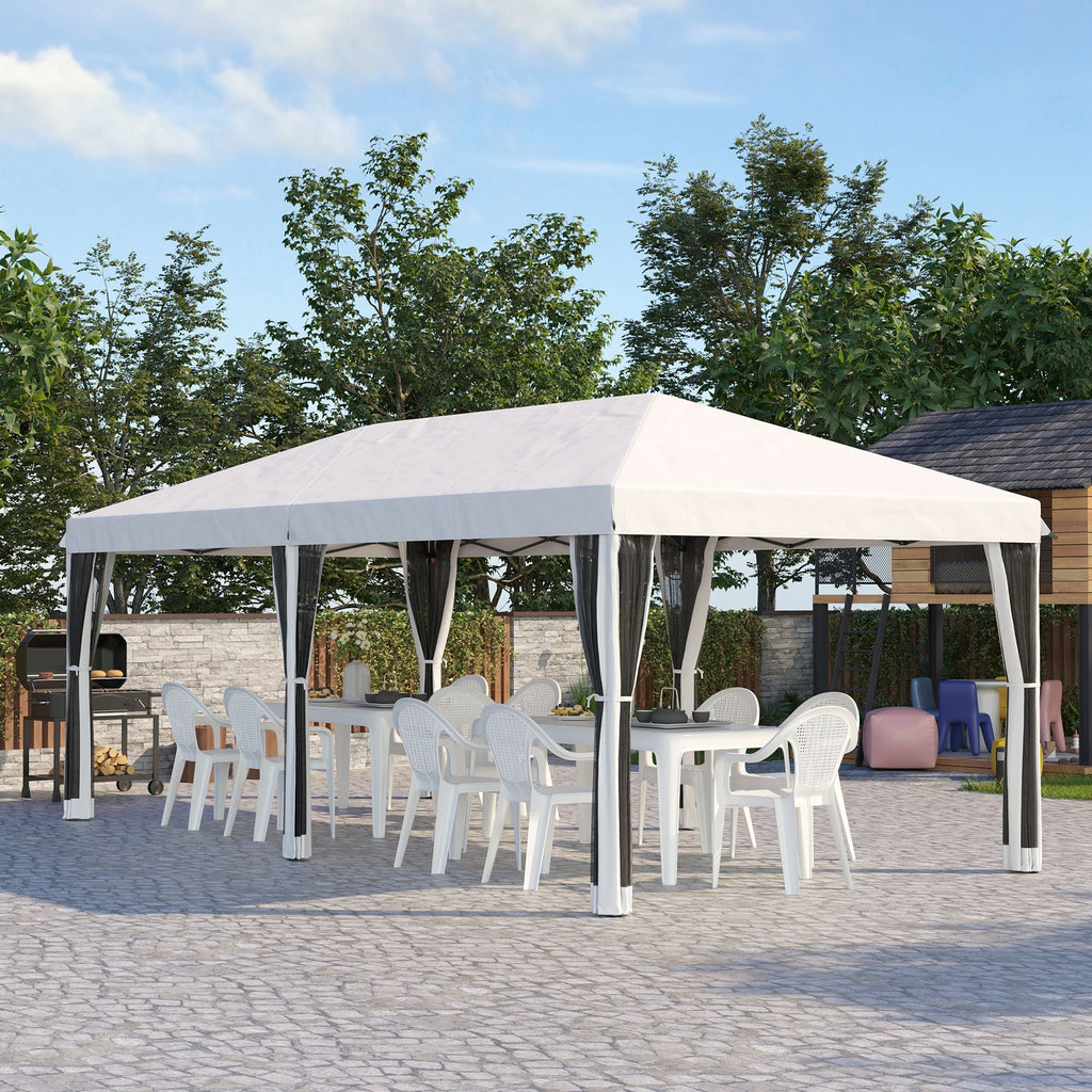 10 x 20 ft Pop-Up Canopy Event Tent with Sidewalls – view 10