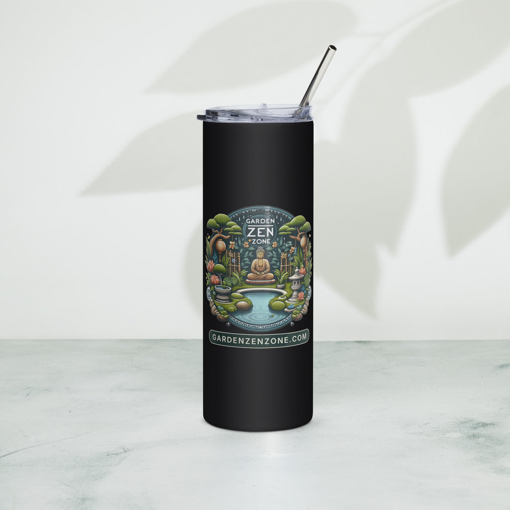 Garden Zen Zone 20 oz stainless steel tumbler