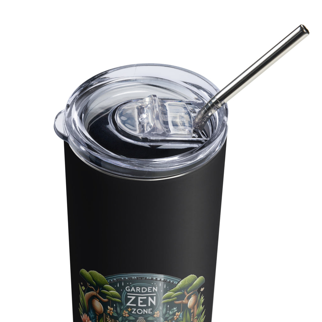 Garden Zen Zone 20 oz stainless steel tumbler – view 2