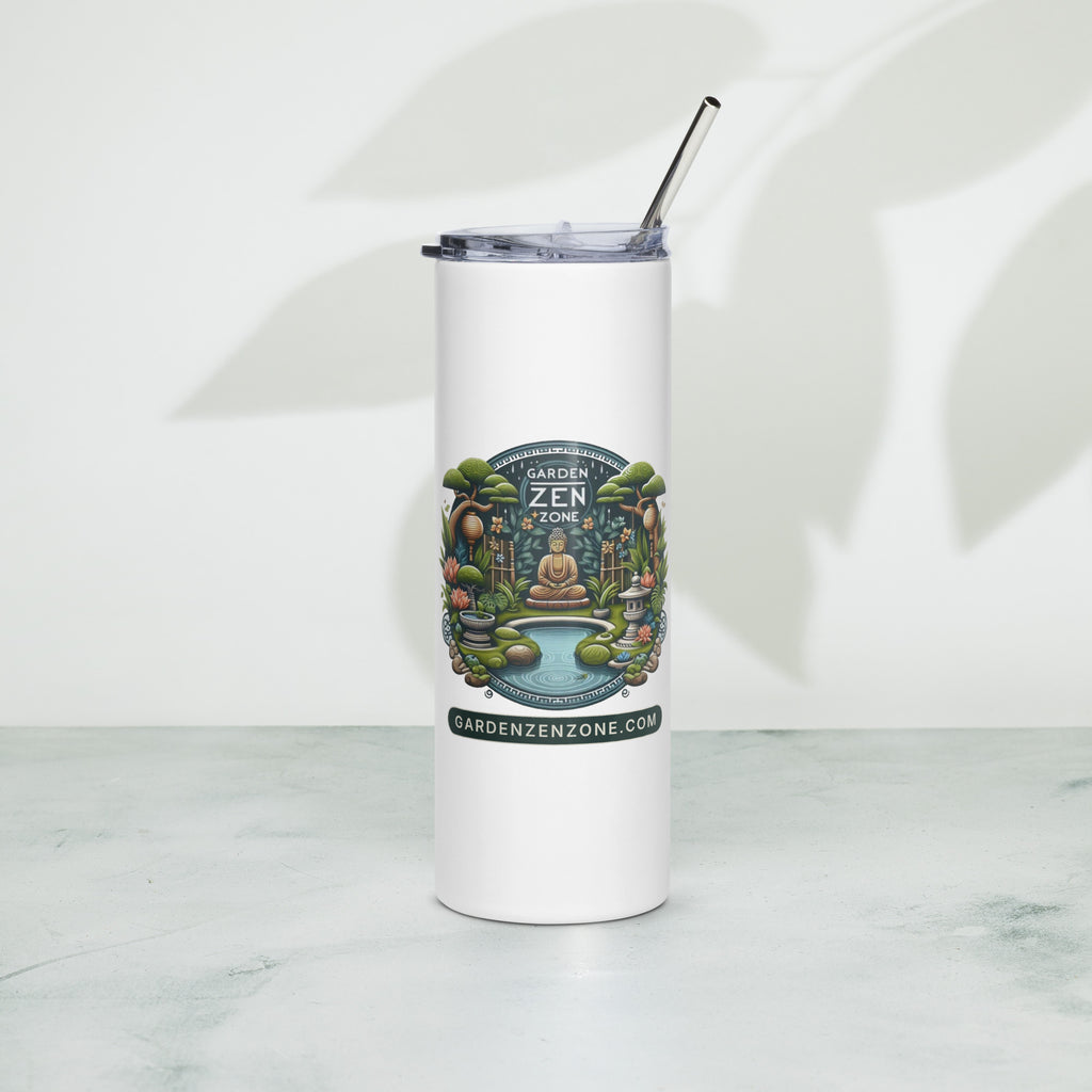 Garden Zen Zone 20 oz stainless steel tumbler – view 9