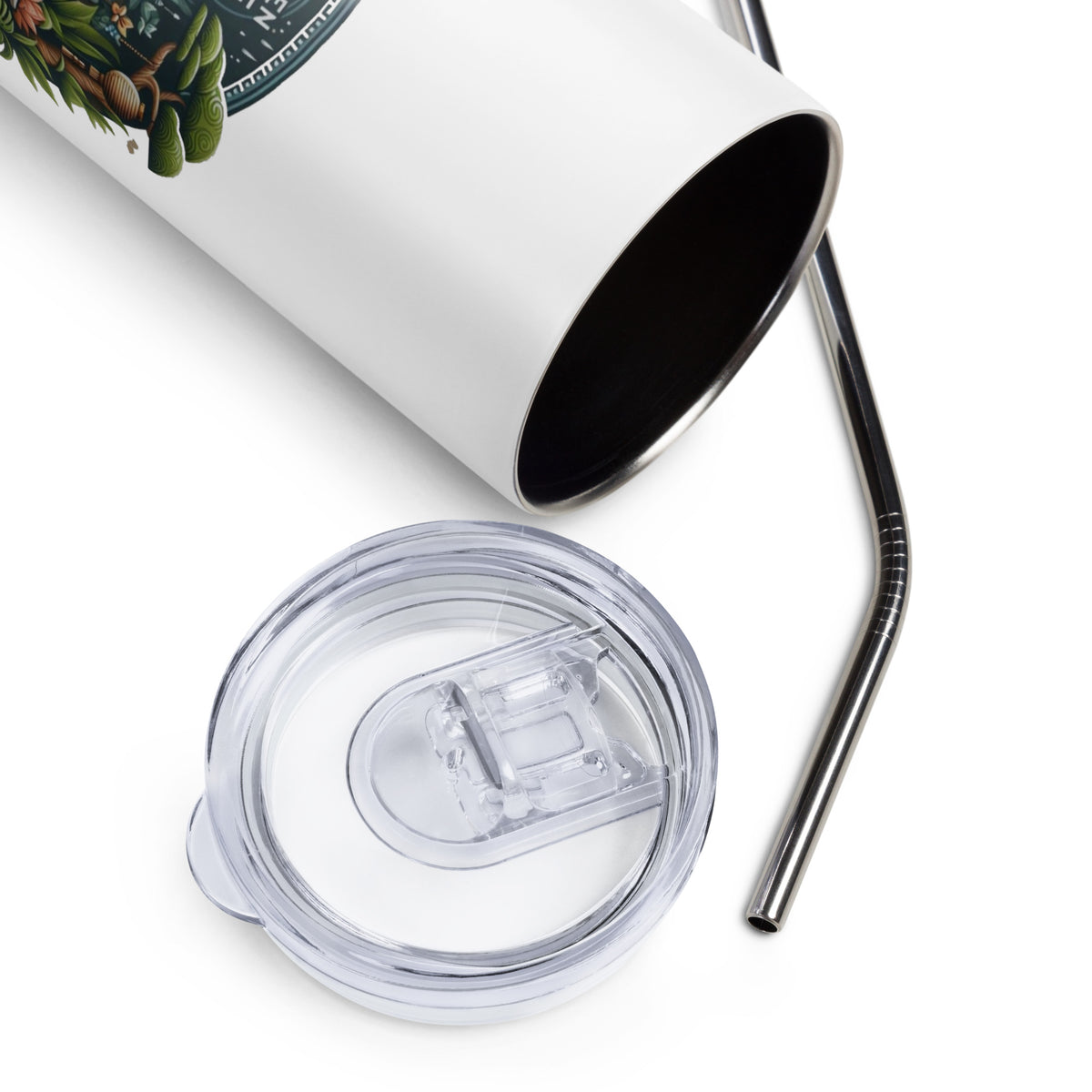 Garden Zen Zone 20 oz stainless steel tumbler – view 5