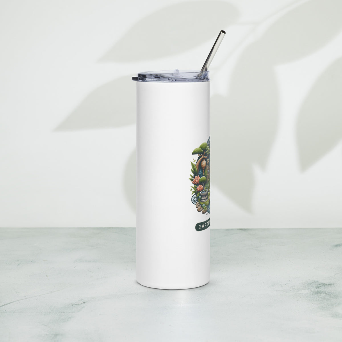Garden Zen Zone 20 oz stainless steel tumbler – view 11