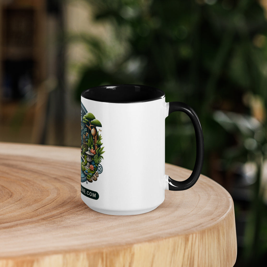 Big 15 oz Garden Zen Zone logo mug – view 3